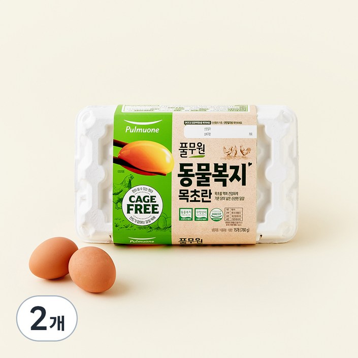 풀무원 동물복지 목초란