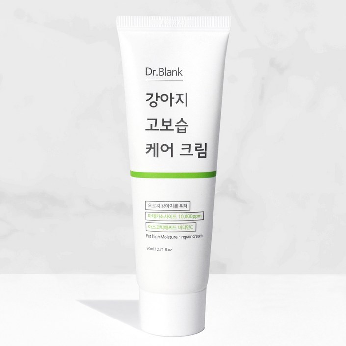 닥터블랭크 고보습 케어 강아지 크림 연고, 1개, 80ml
