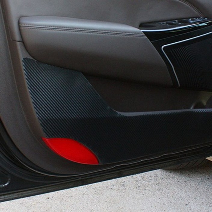 주엑스오토 카본 패브릭 도어커버 블랙카본