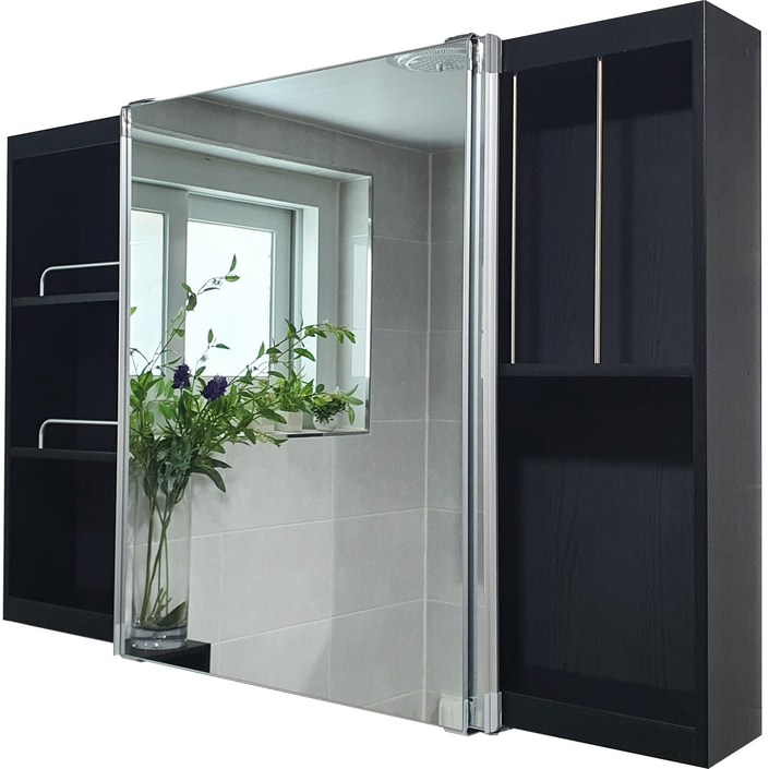 A6마트 욕실 슬라이드장 가로 1200mm x 세로 800mm, 1개, 블랙 A6마트 욕실 슬라이드장 가로 1200mm x 세로 800mm, 1개, 블랙