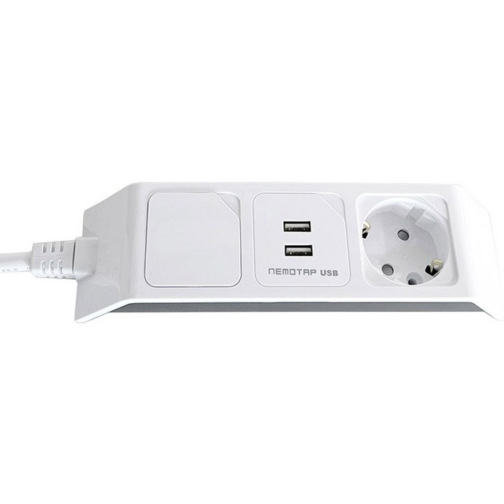 네모탭 일반 멀티탭 2구 SYNA2 USB 일반충전 A타입 네모탭 일반 멀티탭 2구 SYNA2 USB 일반충전 A타입