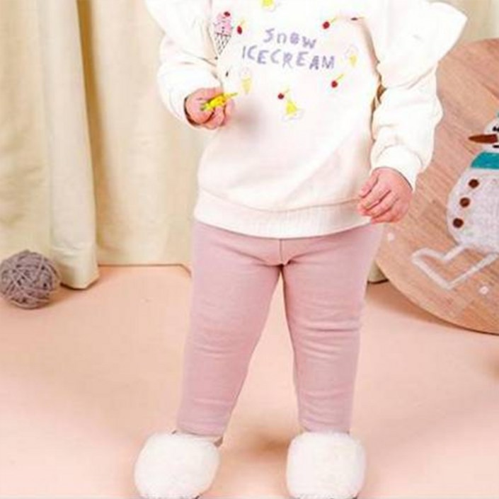 밀크마일 뉴키즈온 아동용 힛소프트 밍크 기모 레깅스