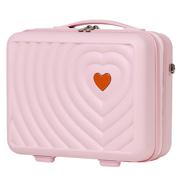 큐랑 하트시티 감성여행 레디백 기내용 캐리어 14인치