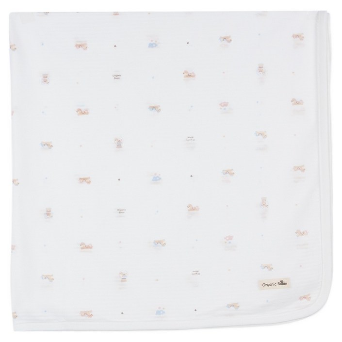 오가닉붐 병오해 붉은 말띠 속싸개 여름용