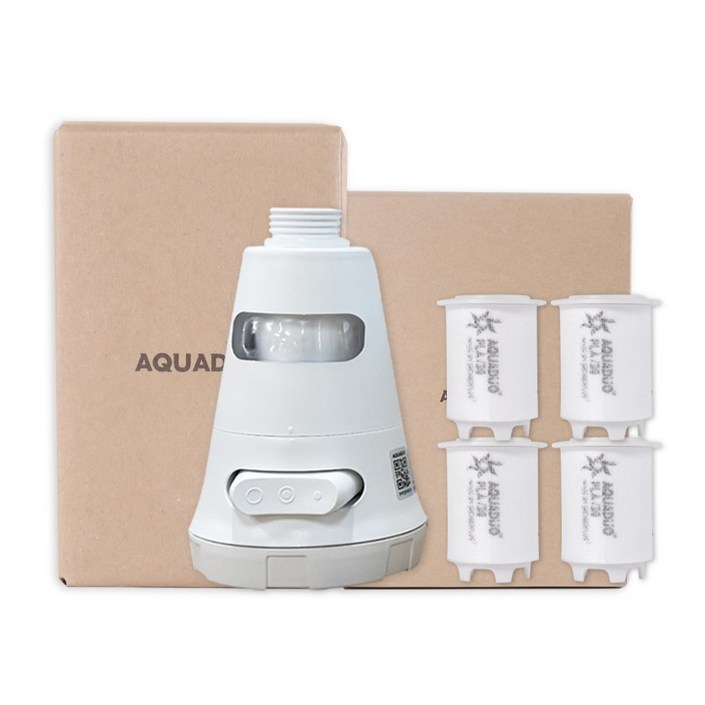 아쿠아듀오 주방 정수 헤드 SF7000거위목수전형  PLA 리필필터 4p, 1개, 무향