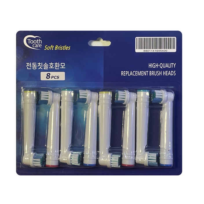 Toothcare 오랄비 전동칫솔 리필호환모 8p Toothcare 오랄비 전동칫솔 리필호환모 8p
