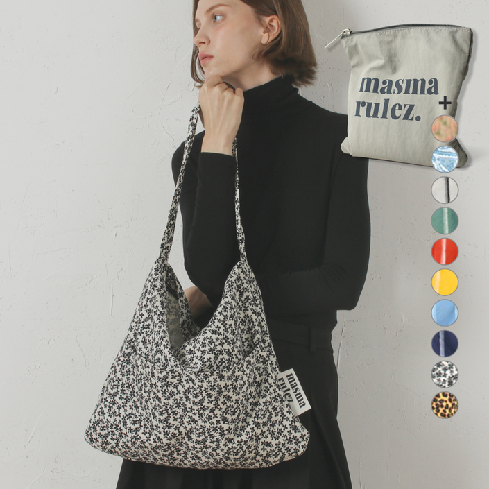 마스마룰즈 남녀공용 래빗에코백 + 파우치 세트