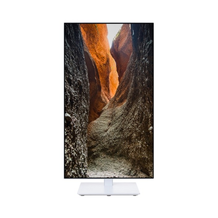 주연테크 QHD USB-C 컴퓨터 모니터 피벗 화이트 65W