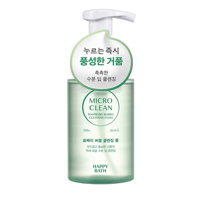 해피바스 솝베리 오리지널 버블폼, 300g, 300ml, 1개