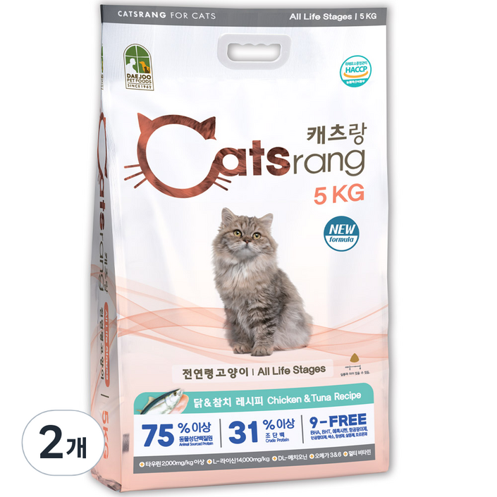 캐츠랑 전연령 올라이프 고양이 건식사료 2p