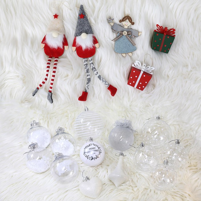 조아트 클리어볼요정 크리스마스트리 오너먼트 세트