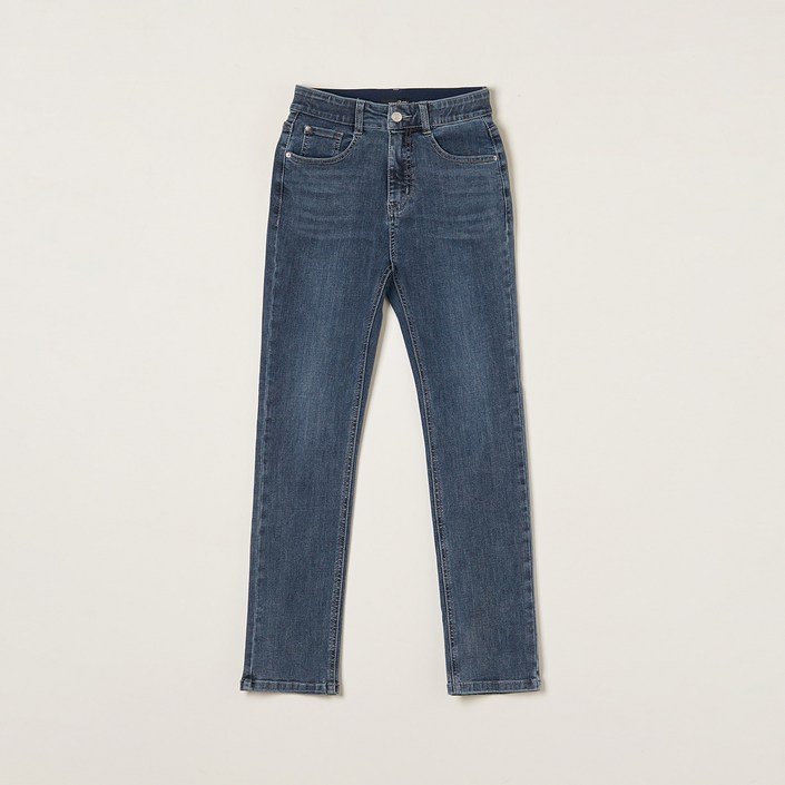 로엠 여성용 Fitme 슬림 스트레이트 데님