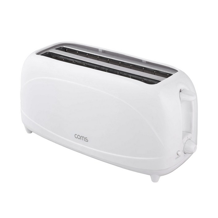 Coms 롱슬롯 토스터기 4슬라이스 1000W