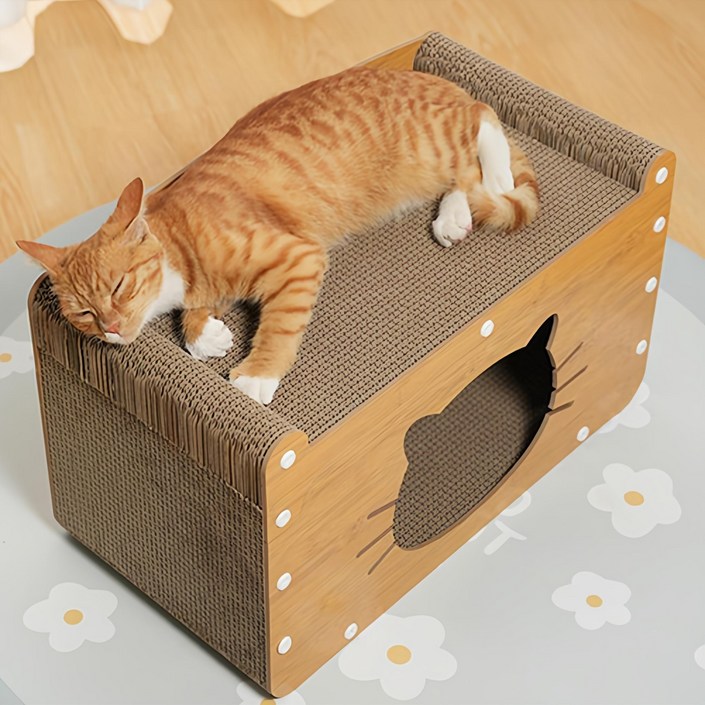 네코야 코코 고양이 스크래쳐 하우스형