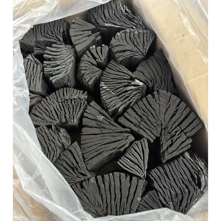 오케이 참숯 바베큐 삼단숯 20kg, 1개 오케이 참숯 바베큐 삼단숯 20kg, 1개