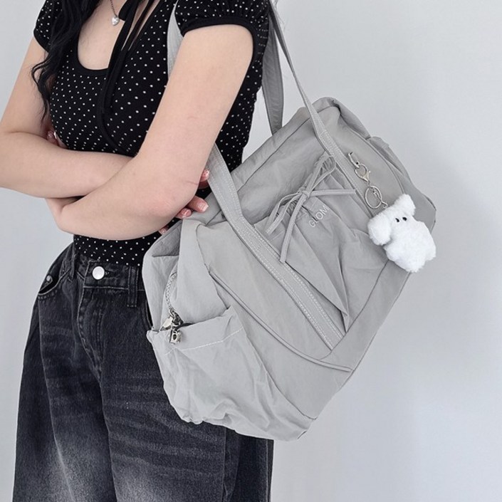 포인바이수 여행 스트링 캐리어 숄더백 크로스백