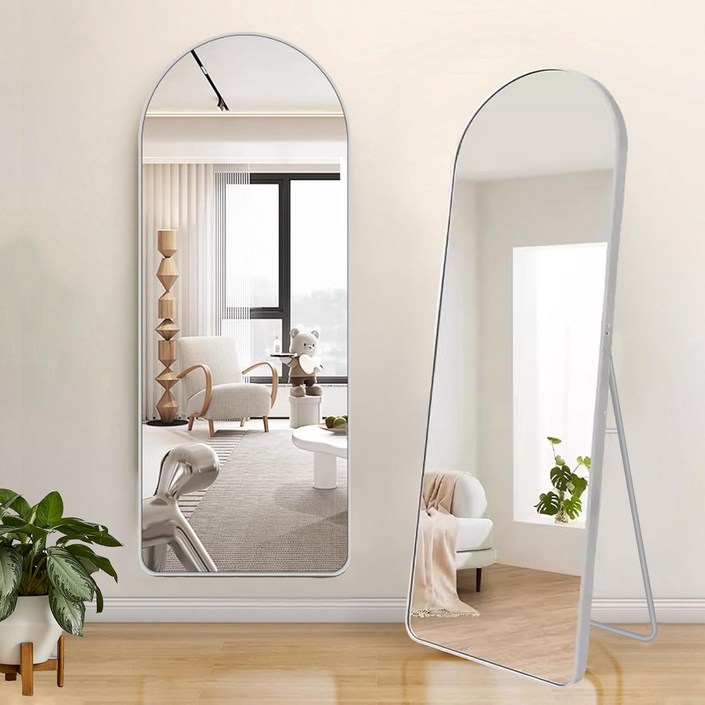 원트두 전신거울 스탠드 벽걸이 아치형 전신거울 1600
