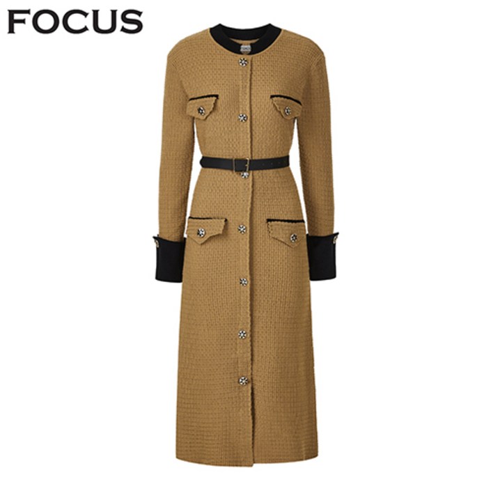 벨트SET 페미닌 라인 니트 원피스VFI5F1OP3141