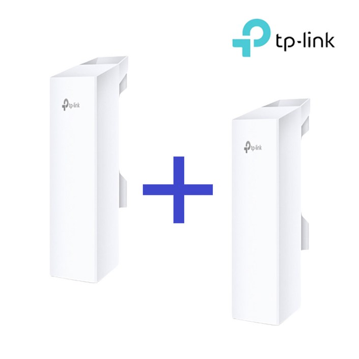 티피링크 CPE510 2팩 실외용 무선AP 15Km 장거리 확장기 세트