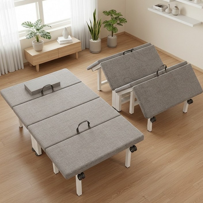 소프트엣지 1인용 간이 폴딩 접이식 침대