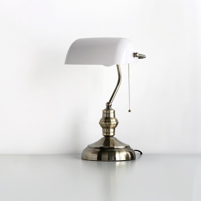 BANKERS 단스탠드 E26 KS1477T, 화이트7421.7282