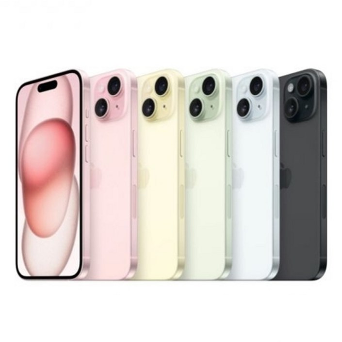 애플 아이폰 15 256GB A3090 공기계 중고폰 리퍼폰, 옐로우, 256GB