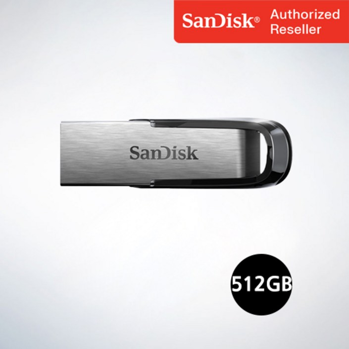 샌디스크 USB 메모리 Ultra Flair 울트라 플레어 USB 3.0 CZ73 512GB