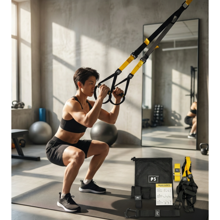 홈트레이닝 도구 TRX 밴드 로프 운동 홈짐 가정용 운동 도구