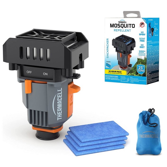 써마셀 2세대 모기 퇴치기 램프 12개 캠핑용 충전식 캠핑 텐트