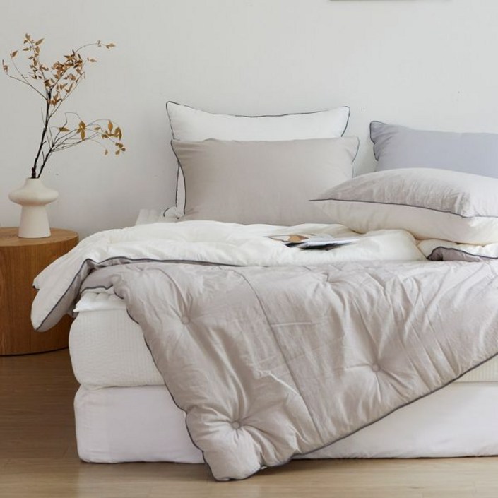 소프라움 앤 크리미 렌징 모달 워싱 사계절 차렵이불 싱글