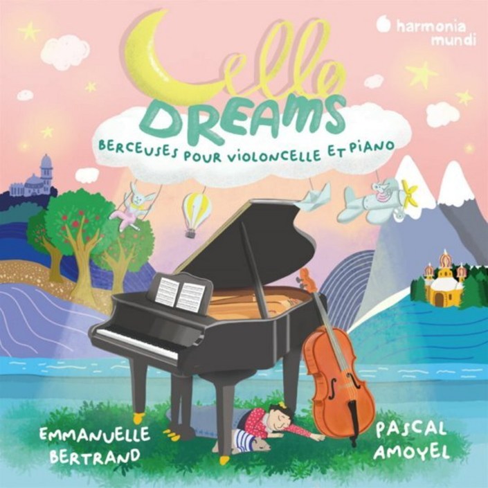 CD Pascal Amoyel  Emmanuelle Bertrand 꿈꾸는 첼로  첼로와 피아노를 위한 자장가 Cello Dreams  Berce...
