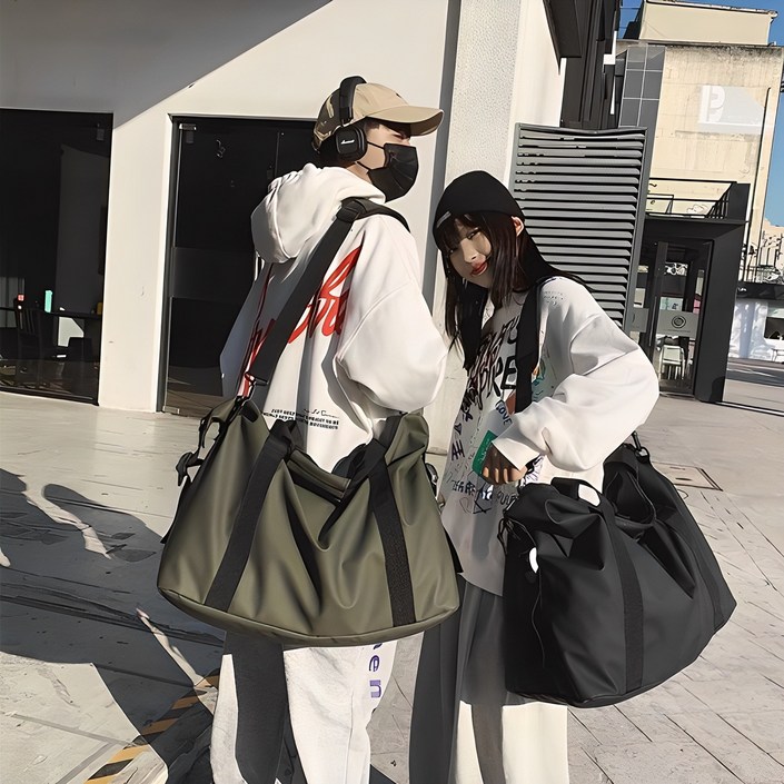 J&J 남여공용 여행용 보스턴백 여행용 피트니스 스포츠 헬스 보스톤 테니스 가방 크로스백 토트백 숄더백