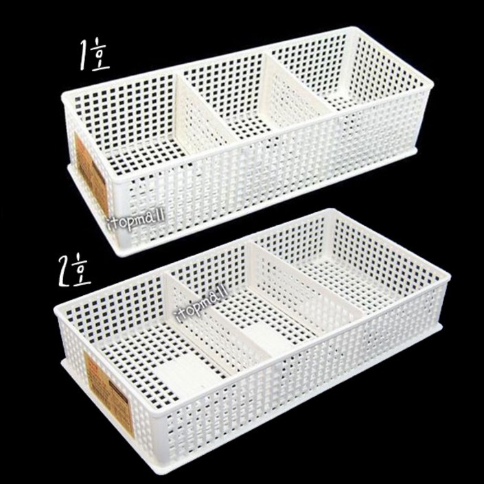 대현 칸막이 메쉬 바스켓 1호 2호 수납 정리 소품함