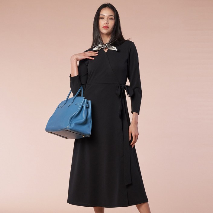 Lipbbam 바이립밤 크레오라 시그니처 플레어 롱 랩원피스 LDM07 (선택 1종)