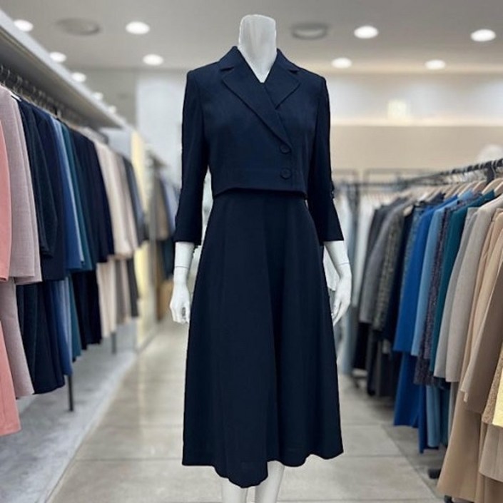 KL 케이엘 투버튼 A라인 원피스 KGOPOD9000 NC순천점