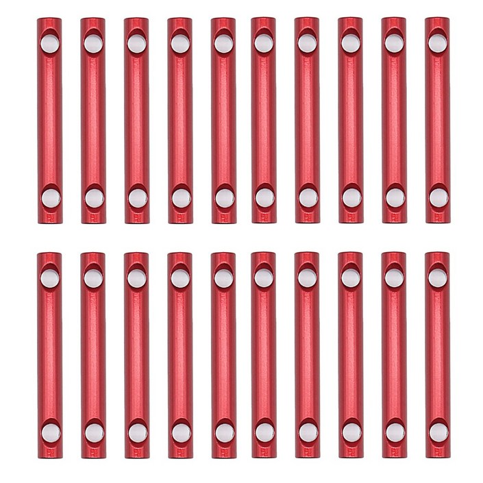 막대 스토퍼 캠핑용 막대 알루미늄, 레드20p