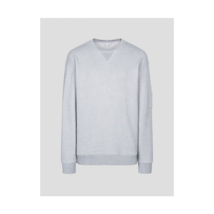 브랜드정품 빈폴 BEANPOLE MEN 소매포켓 스웨트 셔츠 라이트 그레이 BC4841C062 112198