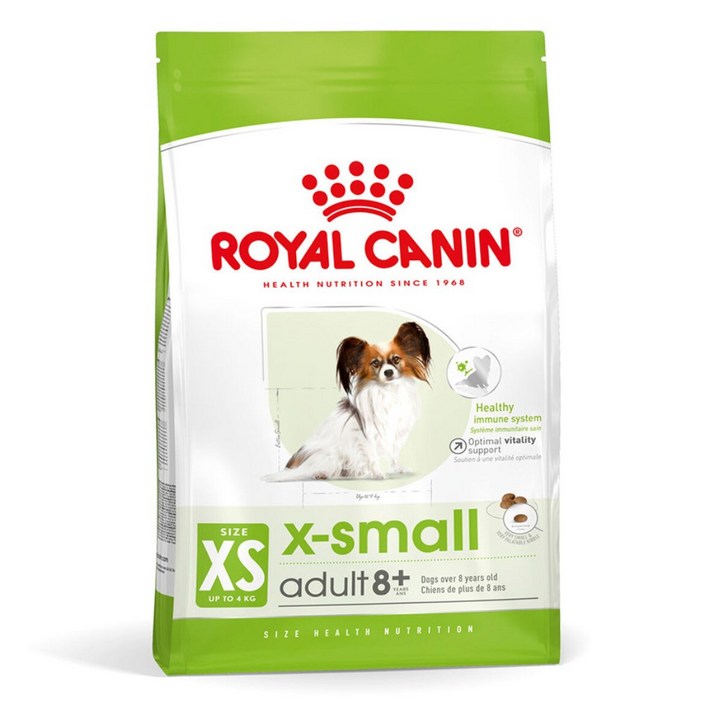 [도그씨] 로얄캐닌 DOG 엑스스몰 어덜트 8+ 노령견사료 3kg, 닭, 3kg, 1개