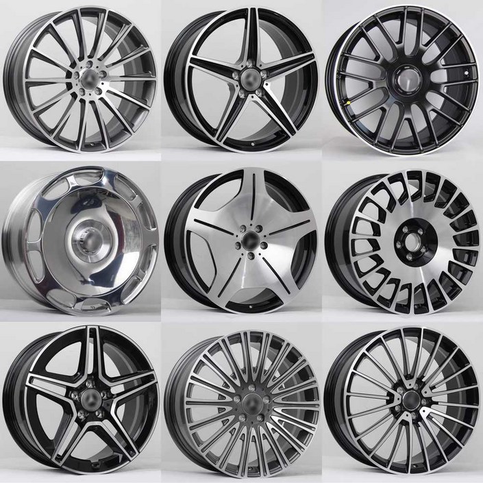 벤츠 20인치 에디션 티타늄 멀티 스포크 타이어 휠