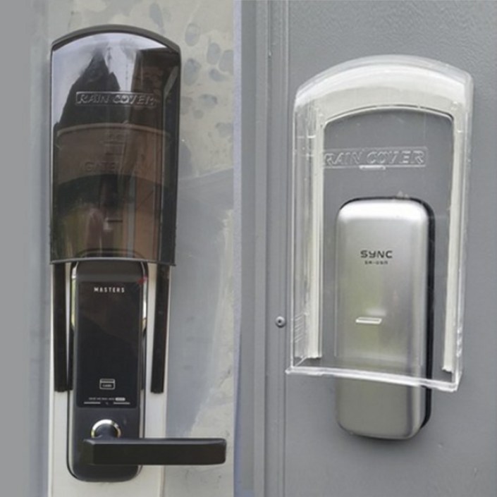 도어락 레인커버 번호키레인커버 방수커버 빗물방지 비막음 번호키방수 RC