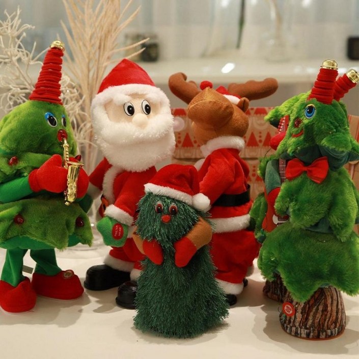 트월킹산타 춤추는 인형