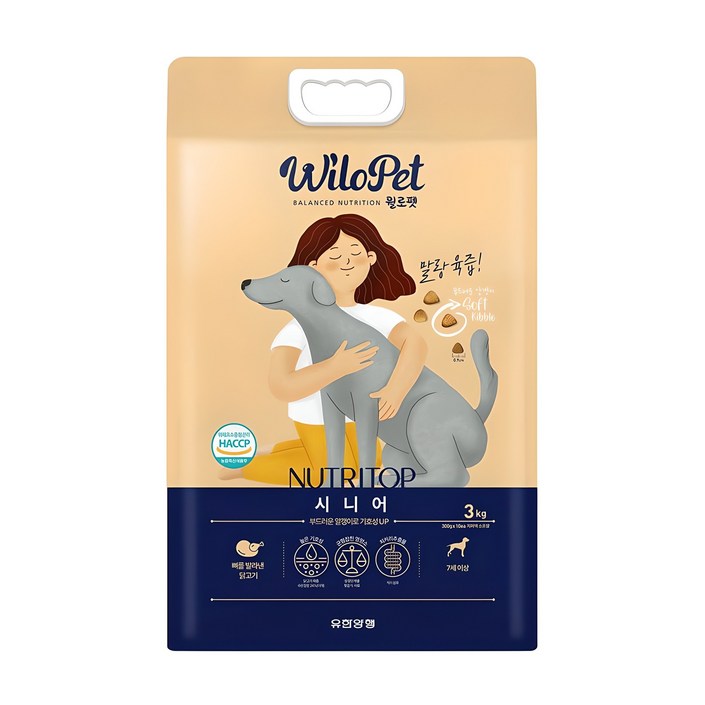 윌로펫 강아지 뉴트리탑 소프트사료