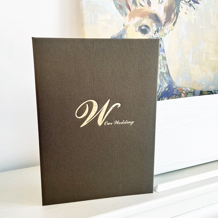 성혼선언문 혼인서약서 디자인W  결혼식축사 케이스 셀프웨딩 준비물 웨딩소품  주례없는예식 아버님주례 주례사