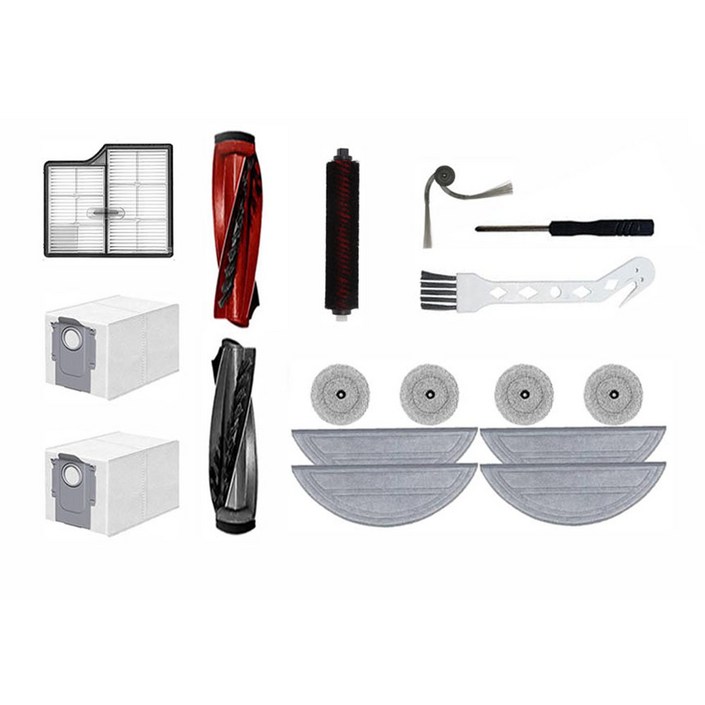 휘서맘 로보락 S9 MAX V Ultra 걸레 많은 필수 소모품 세트, 1세트, 소모품