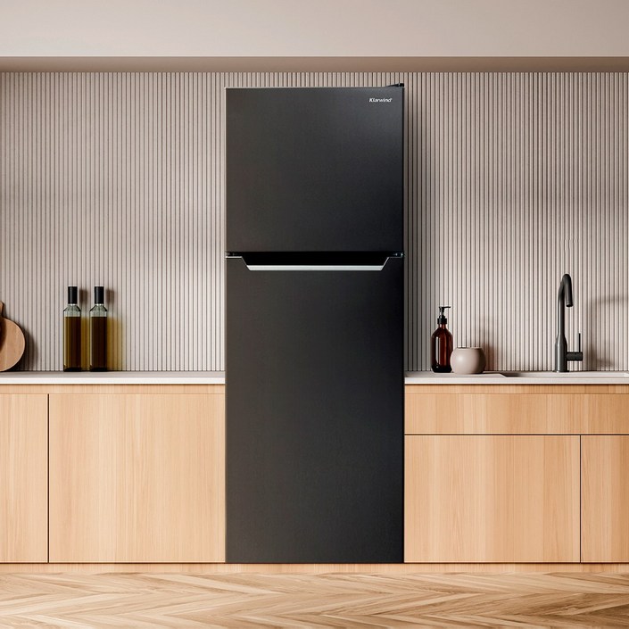 클라윈드 슬림 냉장고 138L 방문설치, KRDT138BEM1