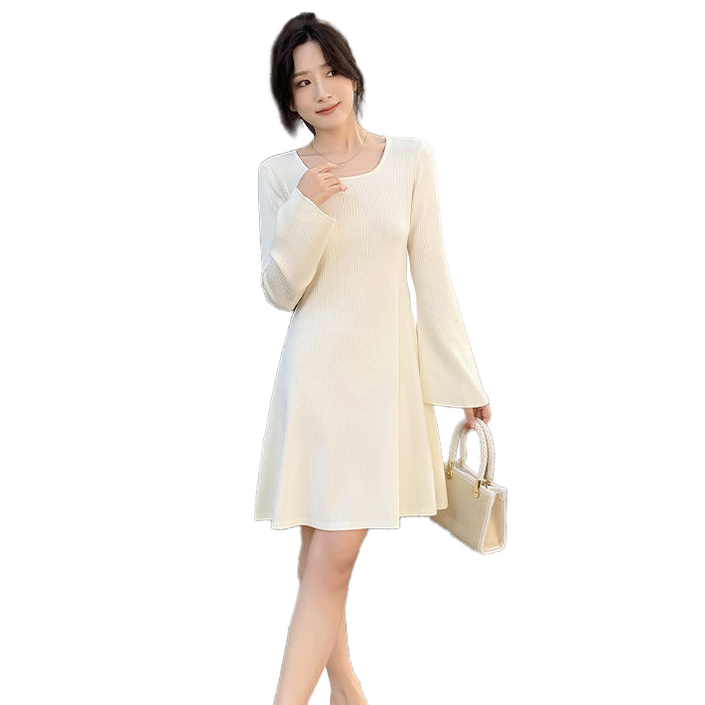 셀럽당 춘추 니트원피스 추동 신상 슬림핏 a라인 이너 레깅스 스웨터스 FR0430KR