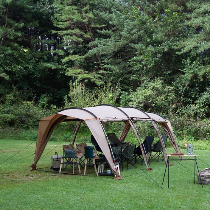 닥터캠프 에오스 터널텐트 옥스포드 300D 쉘터 대형 이너텐트포함,1개
