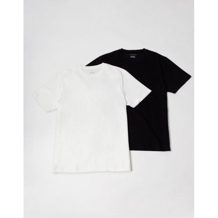 GIORDANO 지오다노 레이어드 반팔 티셔츠 021541 2color 595752