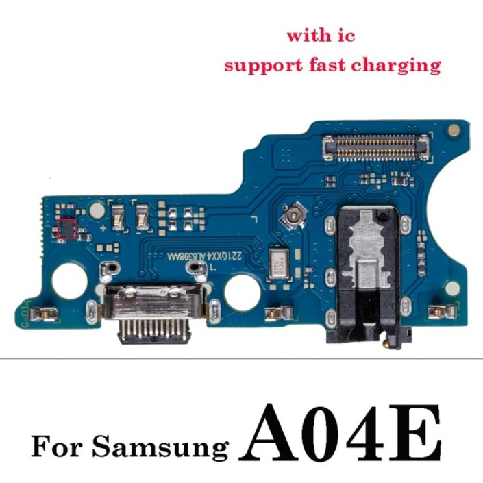 삼성 A04 A10 A20 E S A145 A21 A23 A41 A52 A53 A72 A30S 용 충전기 USB 커넥터 포트 플렉스, 개