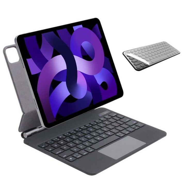 아이패드 에어7/6/5/4세대 프로 1/2/3/4/5/6/7/8세대 11/12.9/13인치 10/11세대 호환 매직 키보드 블루투스 한글각인 iPad Air/PRO 케이스나라